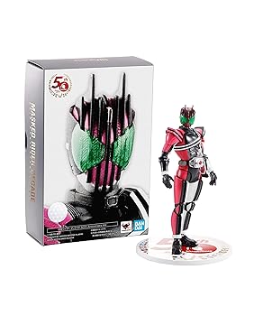 TAMASHII NATIONS S.H.フィギュアーツ 仮面ライダーディケイド (真骨彫製法) 50th Anniversary Ver. 約145mm ABS(中古:非常に良い)