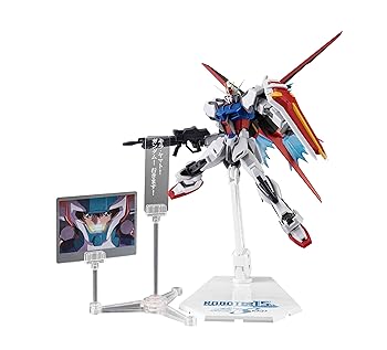(中古:非常に良い)TAMASHII NATIONS ROBOT魂 機動戦士ガンダムSEED GAT-X105+AQM/E-X01 エールストライクガンダム ver. A.N.I.M.E. ~ROBO