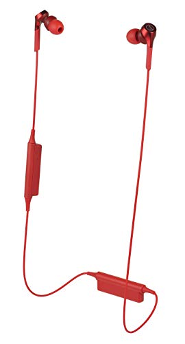 (中古品)audio-technica SOLID BASS 重低音 ワイヤレスイヤホン レッド ATH-CKS550XBT RD/Audio Technica(オーディオテクニカ)/ATH-CKS5