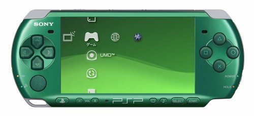 PSP「プレイステーション・ポータブル」 スピリティッド・グリーン (PSP-3000SG)(中古品)