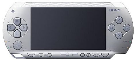 PSP「プレイステーション・ポータブル」 シルバー (PSP-1000SV) 【メーカー生産終了】(中古:未使用・未開封)