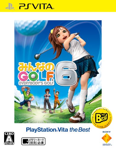 【PS Vita】みんなのGOLF 6 PlayStation Vita the Best(中古:未使用・未開封)