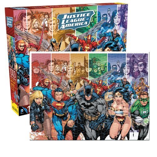 DC Comics（DCコミック）Justice League（ジャスティス・リーグ）1000 Piece Jigsaw P(中古:未使用・未開封)