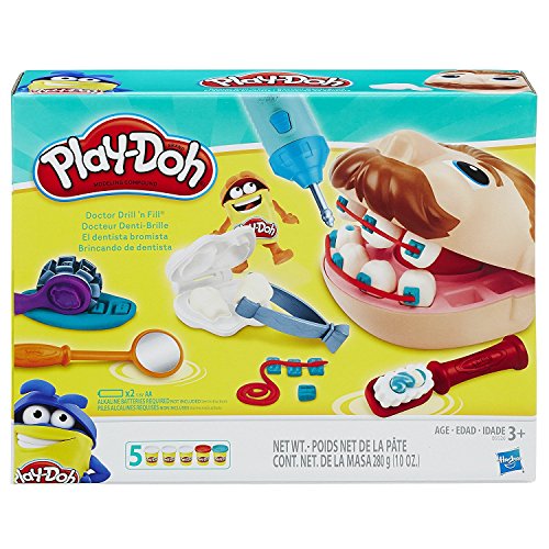 [プレイ・ドー]Play-Doh Doctor Drill 'n Fill / ドクタードリルンフィル 小麦ねんど (中古:未使用・未開封)