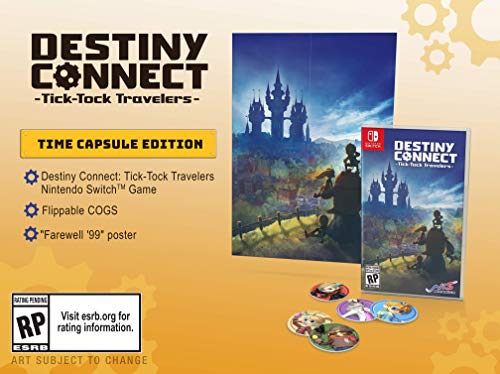 Destiny Connect: Tick-Tock Travelers Time Capsule Edition (輸入版:北米) ? Switch(中古:未使用・未開封)