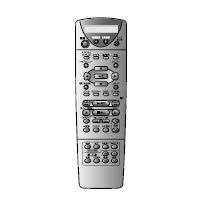 シャープ DVD DV-SR100用リモコン送信機 0046380072(中古品)