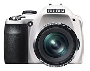 FUJIFILM デジタルカメラ FinePix SL300 光学30倍 ホワイト F FX-SL300WH(中古品)