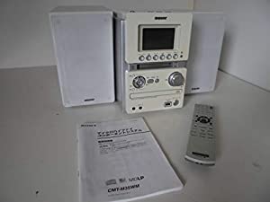 SONY ソニー HCD-M35WM（W）ホワイト マイクロハイファイコンポーネントシステム （USB/CD/MD/カセットコンポ） （本体(中古品)