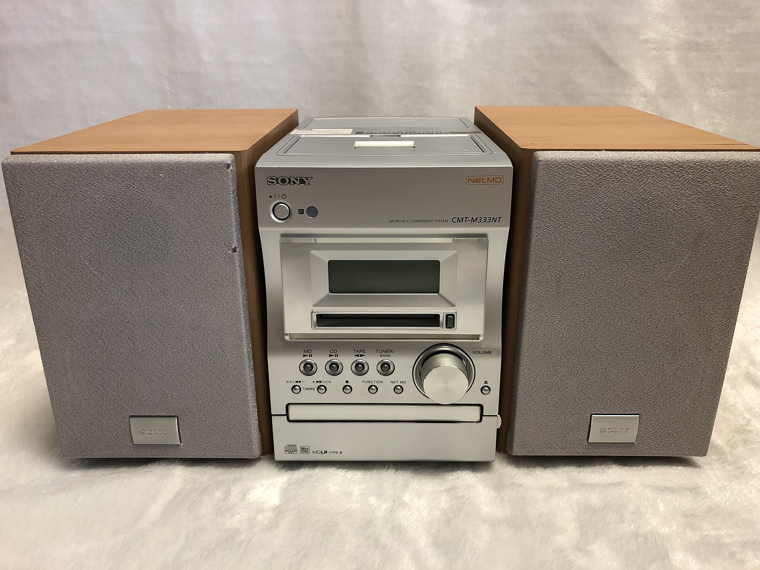 SONY CMT-M333NT マイクロハイファイコンポーネントシステム （CD/MD/カセットコンポ (中古品)