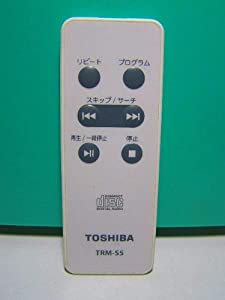 東芝 オーディオリモコン TRM-S5(中古品)