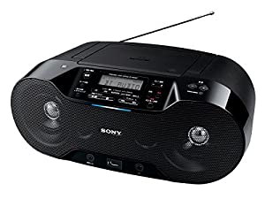 ソニー CDラジオ FM/AM/ワイドFM/Bluetooth対応 オートスタンバイ機能搭載 ZS-RS70BT(中古品)