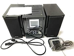 Panasonic パナソニック SC-PM37MD-K ブラック ミニコンポ （CD/MDコンポ）（本体SA-PM37MDとスピーカーSB(中古品)