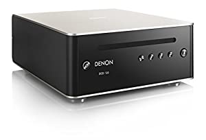 デノン Denon DCD-50 CDプレーヤー D/Aコンバーター搭載 MP3/WMAファイル再生対応 プレミアムシルバー DCD-50SP(中古品)