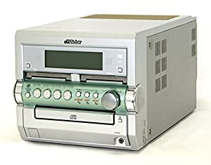 Victor ビクター JVC CA-UXW5-S シルバー マイクロコンポーネントMDシステム UX-W5-Sのセンターユニット（CD/ダ(中古品)