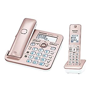 パナソニック 電話機 RU・RU・RU VE-GZ50DL-N [ピンクゴールド](中古品)