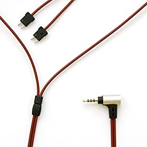 (中古品)onso 03 2.5(4極)-2pin(Fit Ear-L/R) バランス接続用イヤホンケーブル 1.2m iect 03 bl2f 120/onso/iect 03 bl2f 120/o