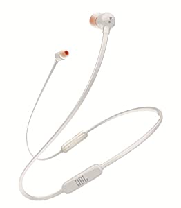 (中古品)JBL TUNE110BT Bluetooth イヤホン ワイヤレス/マイクリモコン付き/マグネット搭載 ホワイト JBLT110BTWHTJN 【国内正規品】/ハーマンインターナショナル(