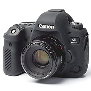 ジャパンホビーツール イージーカバー Canon EOS 6D Mark II用(ブラック) 液晶保護シール付属(中古品)