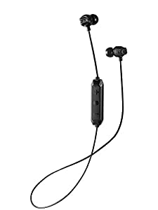 JVC HA-FX101BT Bluetoothイヤホン XXシリーズ/重低音/ワイヤレス/小型・軽量設計 ブラック HA-FX101BT-B(中古品)