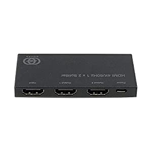 (中古品)GOPPA HDMI分配器 ブラック GP-HDSP12H460 ［1入力 /2出力 /4K対応 /自動］/GOPPA/GPHDSP12H460/GOPPA