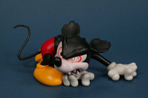 メディコム・トイ VCD ミッキーマウス ( ランナウェイブレイン )(ノンスケール PVC製 (中古:未使用・未開封)