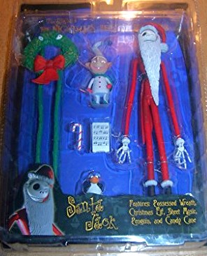 ナイトメアビフォアクリスマス シリーズ3 Santa Jack Features:Possessed Wreath,Chri(中古:未使用・未開封)