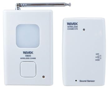 (中古品)リーベックス(Revex) ワイヤレス チャイム Xシリーズ 送受信機セット 呼び出しチャイム セット 音 センサー X870/リーベックス(Revex)/X870/リーベックス(Revex