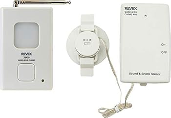 (中古品)リーベックス(Revex) ワイヤレス チャイム Xシリーズ 送受信機 セット 音 衝撃センサー X860/リーベックス(Revex)/X860/リーベックス(Revex)/リーベックス(R