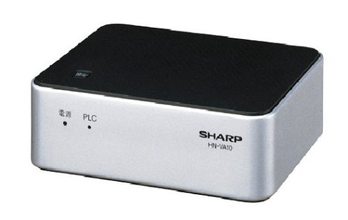 SHARP PLC（高速電力線通信）アダプター 増設用 LAN1ポートタイプ HN-VA10(中古品)