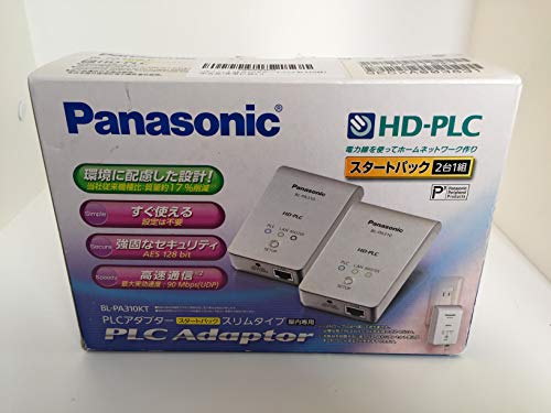 パナソニック HD-PLCアダプタースタートパック BL-PA310KT(中古品)