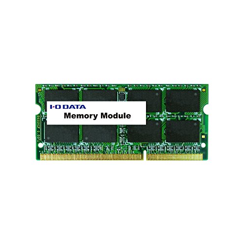 I-O DATA ノートパソコン用 メモリ DDR3-1333 (PC3-10600) 2GB×1枚 204Pin(中古品)