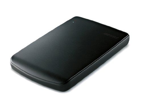 BUFFALO エントリーモデル ポータブルHDD 500GB HD-PV500U2-BK/N(中古品)