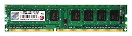 トランセンド・ジャパン 2GB DDR3 1333 DIMM (2Gbit)(中古品)