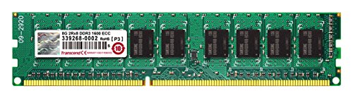 Transcend サーバー ワークステーション用メモリ PC3-12800 DDR3 1600 8GB (中古品)
