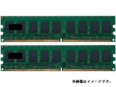 2GBデュアル標準セット(1GB*2)サーバ・ワークステーション用メモリHP(Compa(中古品)
