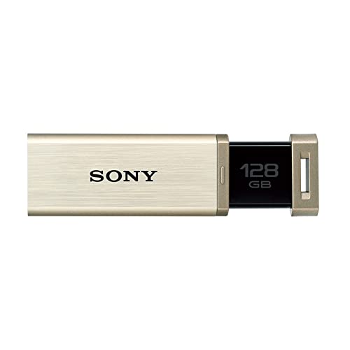 ソニー USBメモリ USB3.1 128GB ゴールド 高速タイプ USM128GQXN [国内正規(中古品)