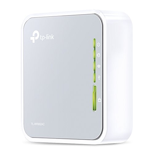 (中古品)TP-Link Wi Fi 無線LAN ナノ ルーター 11ac AC750 433+300Mbps 中継/子機/APモード ホテル用 USB給電対応 デュアルバンド TL-WR902AC/