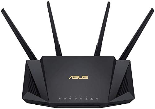 ASUS WiFi 無線 ルーター WiFi6 2402+574Mbps v6プラス対応デュアルバンド RT-AX3000(中古品)