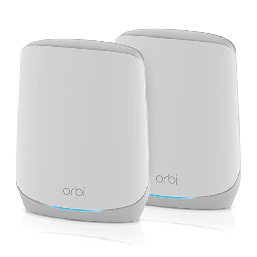 ネットギア NETGEAR Orbi WiFi6 メッシュWiFi AX5400 2台セット 無線LAN ルーター 11a(中古品)
