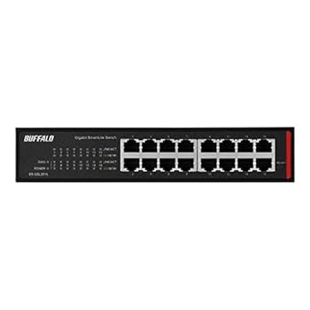 (中古品)バッファロー (BUFFALO) BS-GSL2016 法人向け Giga Layer2 スマートLiteスイッチ ［16ポート］/BUFFALO/BSGSL2016/バッファロー/バッファ