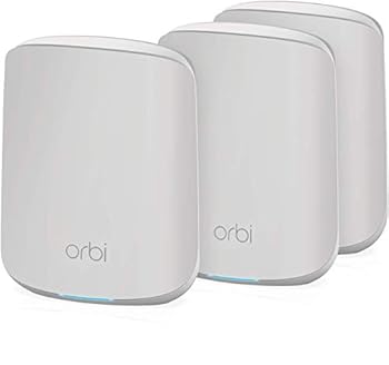 (中古品)[メーカー生産終了品] NETGEAR Orbi Wi Fi6 メッシュWi Fi Micro AX1800 3台セット 無線lan ipv6対応 ルーター 11ax 【ipv6対応 (DS