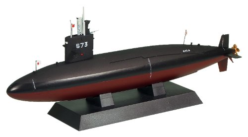 ピットロード 1/350 海上自衛隊 潜水艦 SS-573 ゆうしお 塗装済完成品 JBM03(中古品)