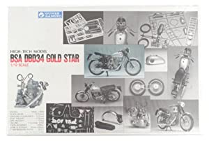 グンゼ ハイテックモデル 1/12 BSA DBD34 ゴールドスター(中古品)