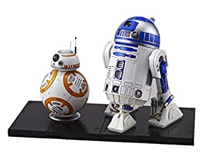 スター・ウォーズ BB-8 & R2-D2 1/12スケール プラモデル(中古品)